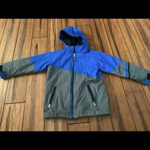 Boys Lands End 2 Layer Parka Coat